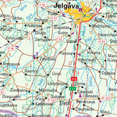 Latvia 1:460,000 - ITMB Preview 3
