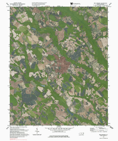 NC-RED SPRINGS: GeoChange 1971-2012 Preview 1