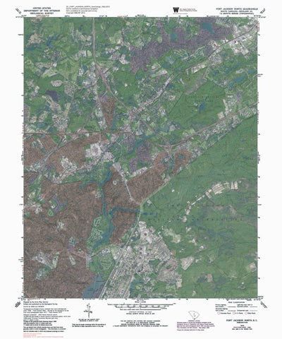 SC-FORT JACKSON NORTH: GeoChange 1952-2013 Preview 1