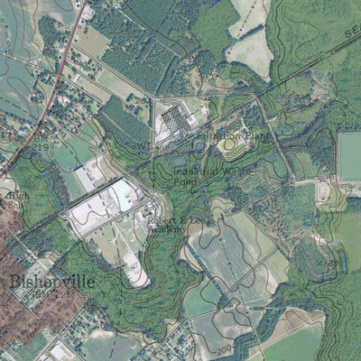 SC-BISHOPVILLE EAST: GeoChange 1966-2013 Preview 3