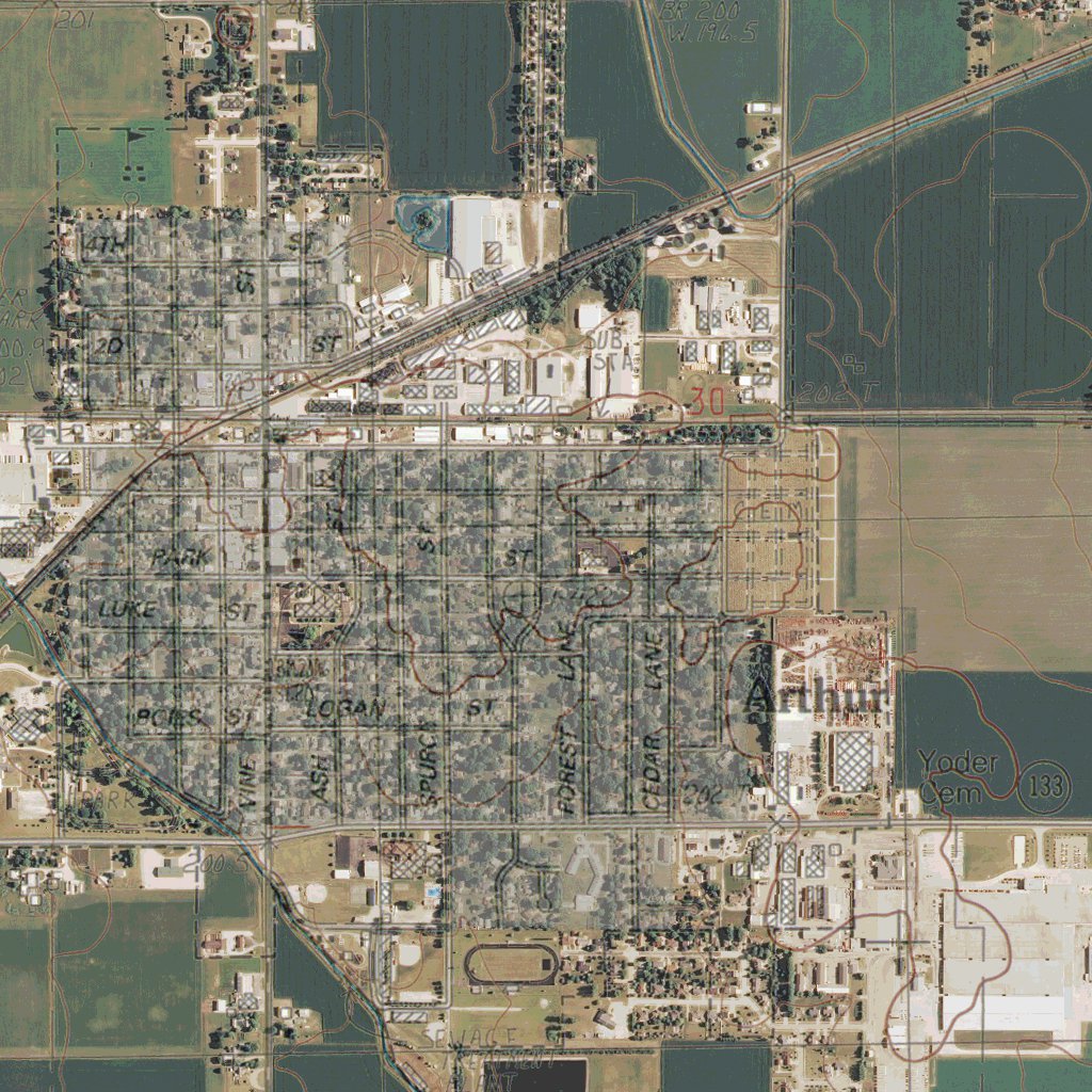 IL-ARTHUR: GeoChange 1980-2012 Map by Western Michigan University ...