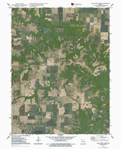 MO-BELLFLOWER NORTH: GeoChange 1972-2012 Preview 1