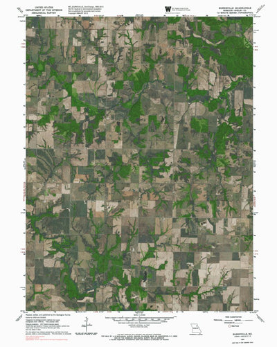 MO-BURKSVILLE: GeoChange 1960-2012 Preview 1