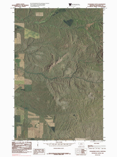 MT-STUDHORSE BUTTE: GeoChange 1975-2013 Preview 1