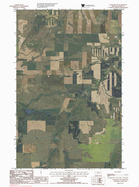 MT-CLEVELAND NW: GeoChange 1983-2013 Preview 1