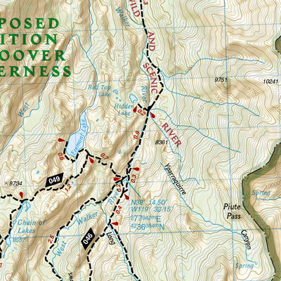 807 Carson-Iceberg, Emigrant, and Mokelumne Wilderness Areas (south side) Preview 3