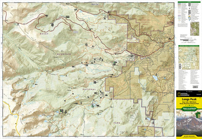 301 Longs Peak: Rocky Mountain National Park [Bear Lake, Wild Basin] (north side) Preview 1