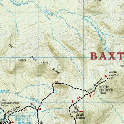 754 Baxter State Park [Mount Katahdin, Katahdin Iron Works] (south side) Preview 2