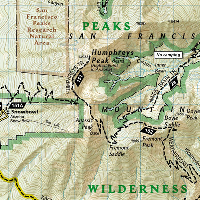 856 Flagstaff, Sedona [Coconino and Kaibab National Forests] (north side) Preview 3