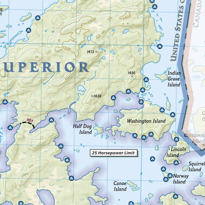 753 Boundary Waters West [Canoe Area Wilderness, Superior National Forest] (east side) Preview 2