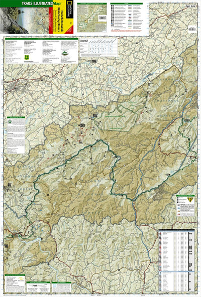 782 French Broad and Nolichucky Rivers [Cherokee and Pisgah National Forests] (east side) Preview 1