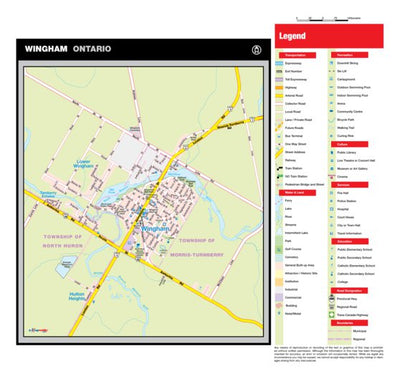 Wingham, ON Map by Mapmobility Corp. | Avenza Maps