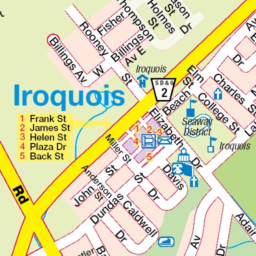 Iroquois, ON Map by Mapmobility Corp. | Avenza Maps