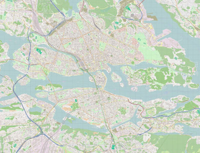 Stockholm Street Map Preview 1