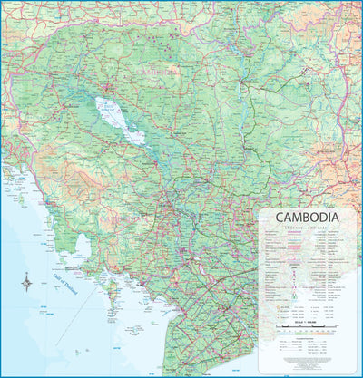 Cambodia 1:900,000 - ITMB Preview 1