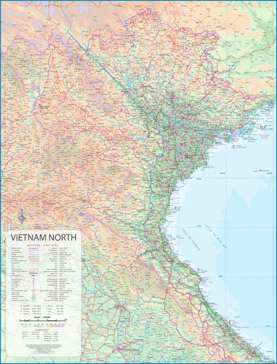 Vietnam North 1:900,000 - ITMB Preview 1
