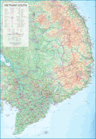 Vietnam South 1:900,000 - ITMB Preview 1