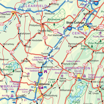 Mid Atlantic Region 1:1,000,000 - ITMB Preview 2