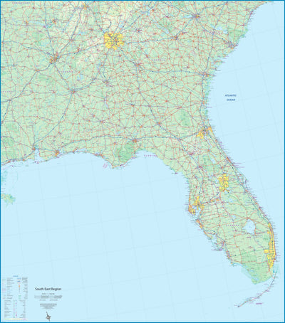 South East US Region 1:1,000,000 - ITMB Preview 1