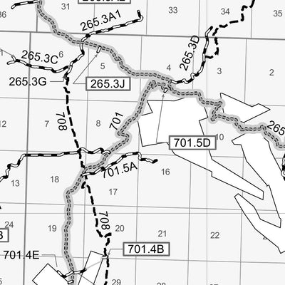 Gunnison NF - Paonia Ranger District - MVUM Preview 3