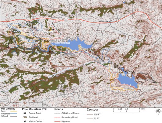 Curt Gowdy State Park Map by Walsh Law LLC Avenza Maps