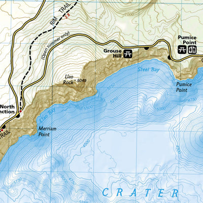 244 Crater Lake National Park (main map) Preview 2