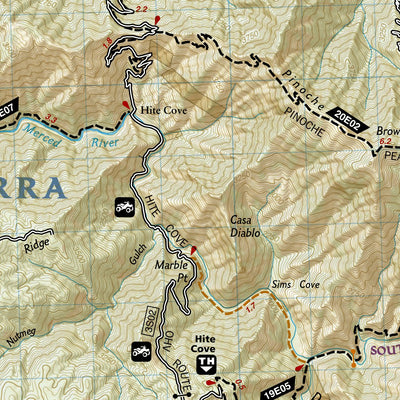 808 Merced and Tuolumne Rivers [Stanislaus National Forest] (south side) Preview 3