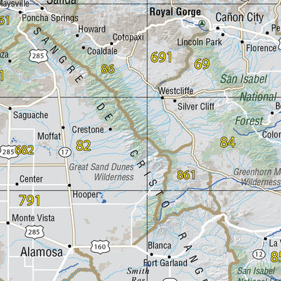 Colorado Big Game Hunting Map - Hunt Colorado Preview 2