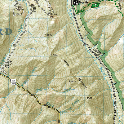 823 Goat Rocks, Norse Peak and William O. Douglas Wilderness Areas (south side) Preview 3
