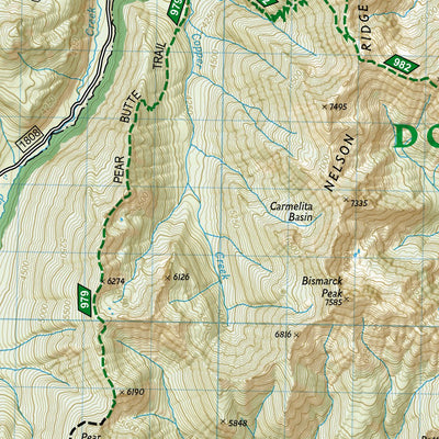 823 Goat Rocks, Norse Peak and William O. Douglas Wilderness Areas (north side) Preview 3