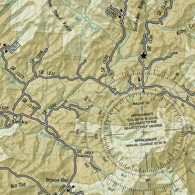 784 Fontana and Hiwassee Lakes [Nantahala National Forest] (west side) Preview 2