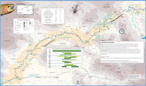 Colorado River Outdoor Map - Fish Colorado Preview 1