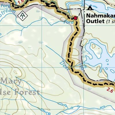 1513 AT Pleasant Pond to Katahdin (map 10) Preview 2