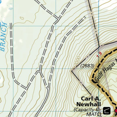 1513 AT Pleasant Pond to Katahdin (map 07) Preview 2