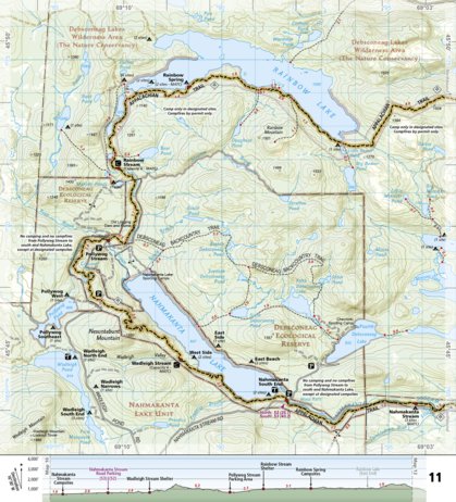 1513 AT Pleasant Pond to Katahdin (map 11) Preview 1