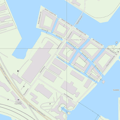 Copenhagen Tourist Street Map Preview 2