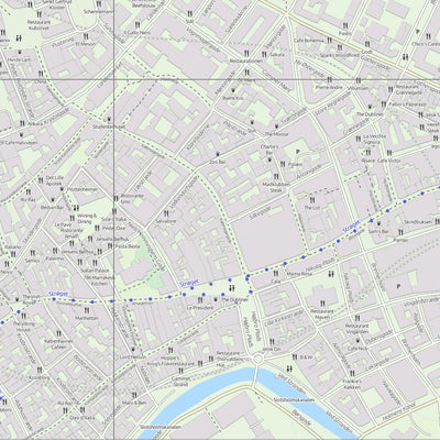 Copenhagen Tourist Street Map Preview 3