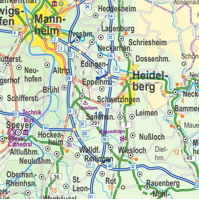 Southern Germany 1:415,000 - ITMB Preview 3