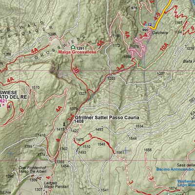 4LAND 184 Südtiroler Weinstrasse Trudner Horn Strada del Vino Monte Corno (south side) Preview 2