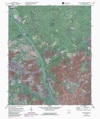 SC-COLUMBIA NORTH: GeoChange 1943-2013 Preview 1