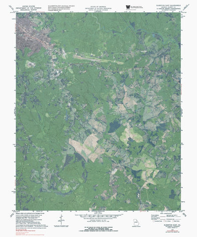 GA-ELBERTON EAST: GeoChange 1972-2013 Preview 1