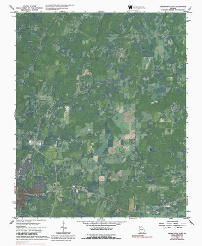 GA-CEDARTOWN EAST: GeoChange 1964-2013 Preview 1