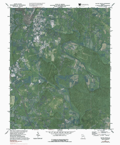 GA-DALTON SOUTH: GeoChange 1972-2013 Preview 1