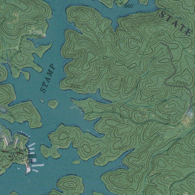 GA-ALLATOONA DAM: GeoChange 1955-2013 Preview 2