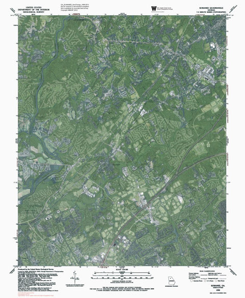 GA-SUWANEE: GeoChange 1956-2013 Preview 1