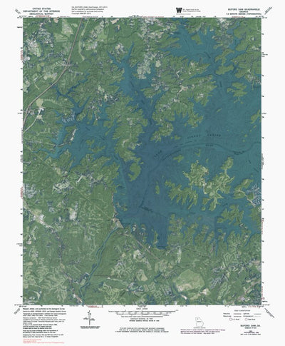 GA-BUFORD DAM: GeoChange 1971-2013 Preview 1