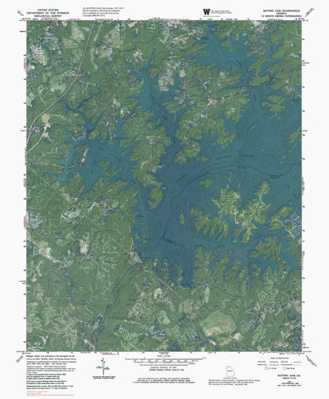 GA-BUFORD DAM: GeoChange 1971-2013 Preview 1