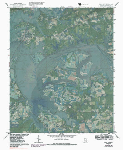 AL-CEDAR BLUFF: GeoChange 1965-2013 Preview 1