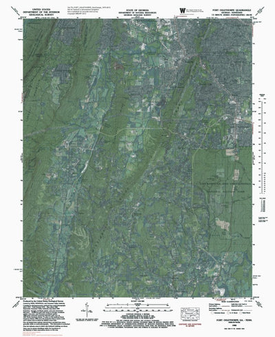 GA-TN-FORT OGLETHORPE: GeoChange 1975-2013 Preview 1