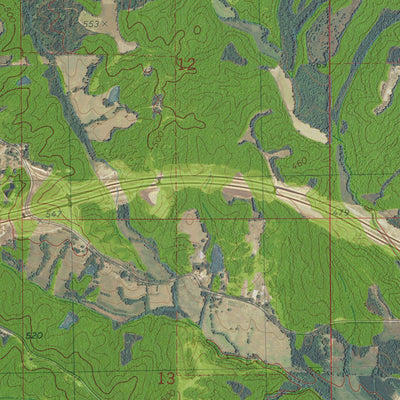 MS-NORTHEAST PONTOTOC: GeoChange 1975-2012 Preview 2